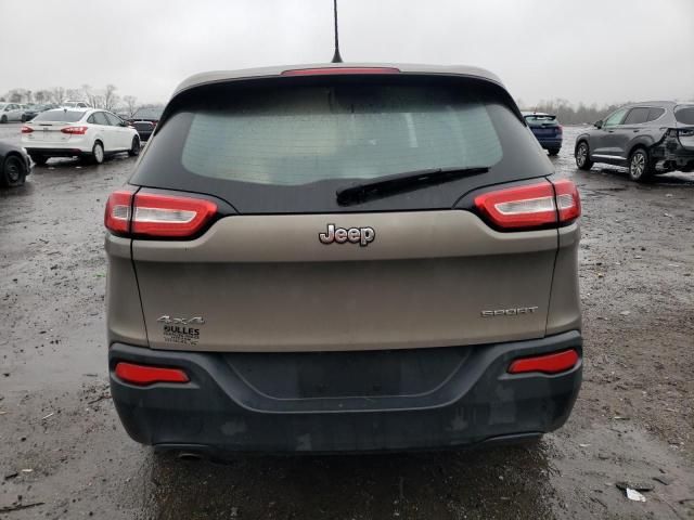 2016 Jeep Cherokee Sport