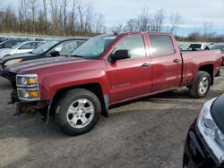 Salvage cars for sale from Copart Leroy, NY: 2014 Chevrolet Silverado K1500 LT