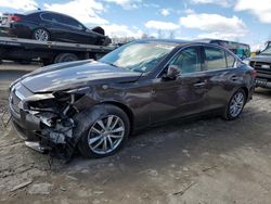 Salvage cars for sale at Duryea, PA auction: 2016 Infiniti Q50 Base