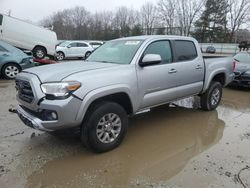 Salvage cars for sale at North Billerica, MA auction: 2019 Toyota Tacoma Double Cab