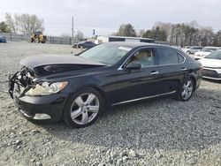 Salvage cars for sale from Copart Mebane, NC: 2007 Lexus LS 460L