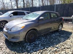 Salvage cars for sale at Waldorf, MD auction: 2009 Toyota Corolla Matrix