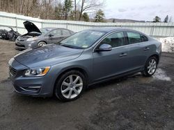 Salvage cars for sale at Center Rutland, VT auction: 2016 Volvo S60 Premier