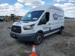 Salvage trucks for sale at Fredericksburg, VA auction: 2015 Ford Transit T-250