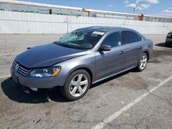 Salvage cars for sale at Van Nuys, CA auction: 2015 Volkswagen Passat S