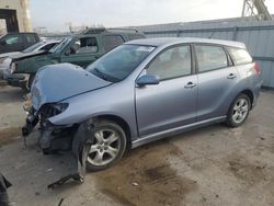 Salvage cars for sale from Copart Kansas City, KS: 2003 Toyota Corolla Matrix XR