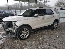Salvage cars for sale at Augusta, GA auction: 2014 Ford Explorer Limited