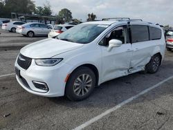 Salvage cars for sale from Copart Van Nuys, CA: 2021 Chrysler Pacifica Touring L