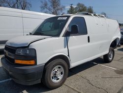 Salvage trucks for sale at Colton, CA auction: 2020 Chevrolet Express G2500