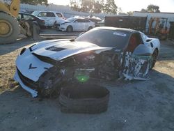 Salvage cars for sale at Vallejo, CA auction: 2019 Chevrolet Corvette Stingray 2LT