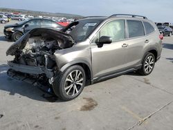 Salvage cars for sale at Grand Prairie, TX auction: 2021 Subaru Forester Limited