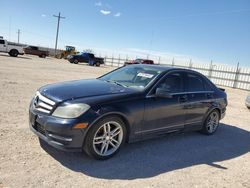 Mercedes-Benz C 250 salvage cars for sale: 2013 Mercedes-Benz C 250