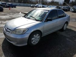 Salvage cars for sale at Portland, OR auction: 2005 Honda Civic LX