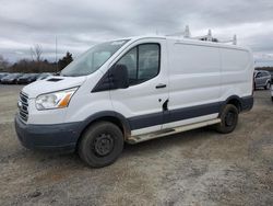 Salvage cars for sale at auction: 2015 Ford Transit T-250