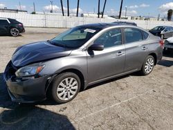 Salvage cars for sale at Van Nuys, CA auction: 2017 Nissan Sentra S
