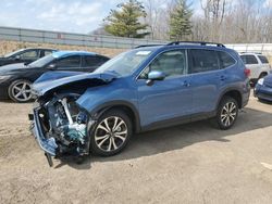 Salvage cars for sale at Davison, MI auction: 2024 Subaru Forester Limited