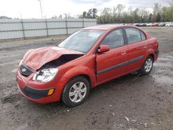 Salvage cars for sale from Copart Lumberton, NC: 2009 KIA Rio Base