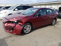 Salvage cars for sale from Copart Louisville, KY: 2019 Subaru Impreza