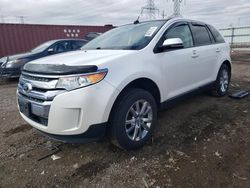 Vehiculos salvage en venta de Copart Elgin, IL: 2013 Ford Edge SEL