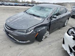 Salvage cars for sale at Cahokia Heights, IL auction: 2015 Chrysler 200 C