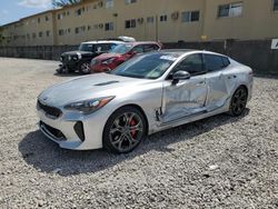 Salvage cars for sale from Copart Opa Locka, FL: 2018 KIA Stinger GT1