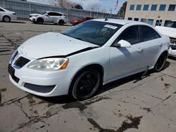 Pontiac salvage cars for sale: 2009 Pontiac G6