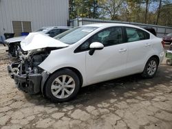 Salvage cars for sale from Copart Austell, GA: 2012 KIA Rio EX