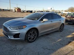 Salvage cars for sale at Oklahoma City, OK auction: 2020 Ford Fusion SEL
