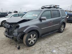 Honda Pilot Touring salvage cars for sale: 2012 Honda Pilot Touring