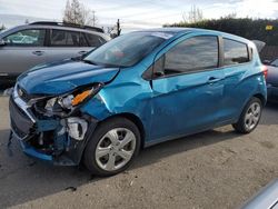 Salvage cars for sale from Copart San Martin, CA: 2020 Chevrolet Spark LS