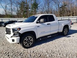 Salvage cars for sale at West Warren, MA auction: 2019 Toyota Tundra Double Cab SR/SR5