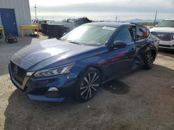 Salvage cars for sale from Copart Tucson, AZ: 2019 Nissan Altima SR