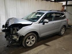Salvage cars for sale from Copart Ebensburg, PA: 2015 Subaru Forester 2.5I Premium