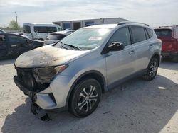 Salvage cars for sale at Haslet, TX auction: 2017 Toyota Rav4 LE