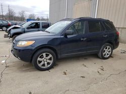 Salvage cars for sale at Lawrenceburg, KY auction: 2009 Hyundai Santa FE SE