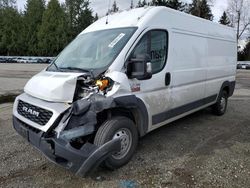 Salvage cars for sale from Copart Arlington, WA: 2021 Dodge RAM Promaster 2500 2500 High