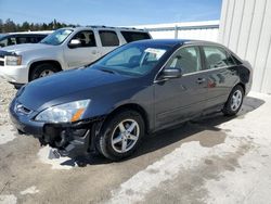 Honda Accord LX salvage cars for sale: 2005 Honda Accord LX