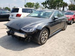 Salvage cars for sale at Riverview, FL auction: 2021 Hyundai Sonata SEL