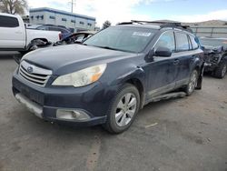 Subaru Outback salvage cars for sale: 2011 Subaru Outback 2.5I Limited