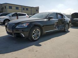 Salvage cars for sale at Wilmer, TX auction: 2014 Lexus LS 460