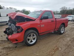 Salvage cars for sale at Theodore, AL auction: 2014 Dodge RAM 1500 ST