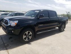 Salvage cars for sale at Grand Prairie, TX auction: 2015 Toyota Tacoma Double Cab Long BED