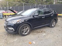 Salvage cars for sale at Waldorf, MD auction: 2017 Hyundai Santa FE Sport