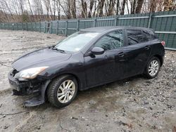 Vehiculos salvage en venta de Copart Candia, NH: 2012 Mazda 3 I