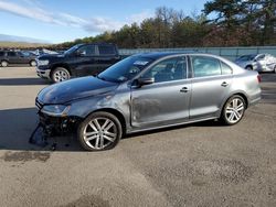 Salvage cars for sale at Brookhaven, NY auction: 2017 Volkswagen Jetta SEL