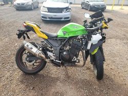 Salvage motorcycles for sale at Kapolei, HI auction: 2014 Kawasaki EX300 A