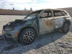 Salvage cars for sale at Mentone, CA auction: 2021 Volkswagen Tiguan SE