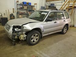 Salvage cars for sale at Ham Lake, MN auction: 2006 Subaru Forester 2.5X