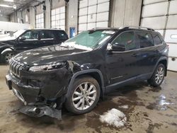 Vehiculos salvage en venta de Copart Blaine, MN: 2014 Jeep Cherokee Limited