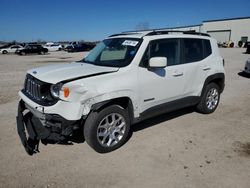 Jeep salvage cars for sale: 2017 Jeep Renegade Latitude